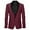 Wine, variant on SRZYMJ Kids Boys Blazer Jacket Long Sleeve Winter Casual Formal Suit Jacket One Button Sport Coat for Boy Beige 13-14 Years