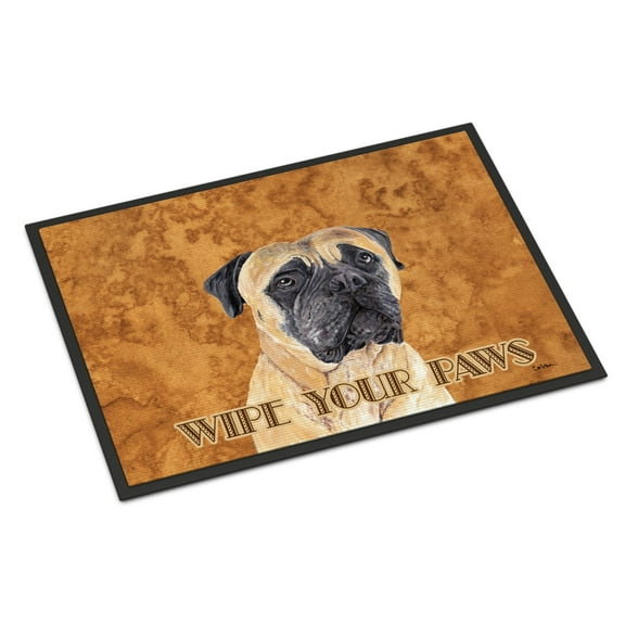 Carolines Treasures SC9125MAT Mastiff Door Mat Indoor Rug or Outdoor Welcome Mat 18X27 Doormat 27"L x 18"W multicolor