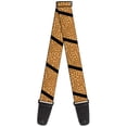 thumbnail image 1 of Buckle-Down Guitar Strap, Leopard Brown Black Slash, 2 Inches Wide, 1 of 1