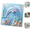 E#012, variant on Ocean Theme Pearl Art DIY Kit, Sea Creature Diamond Bead Painting Canvas Craft, Stretched Square Canvas Board, Underwater Animal Art Decor for Bedroom Living Room Indoor Display 1pc G