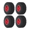 thumbnail image 4 of 4 PCS RC Ruedas y neumáticos de aleación de aluminio para TRAXXAS 1/18 TRX4M Coche de control remoto Rojo YUNYI BRAND  Deportes, 4 of 8