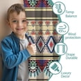 thumbnail image 3 of Blackout Kids Curtains,Boho Bohemia Geometric Line Art Childrens Insulated Curtains Set Of 2,Bedroom Essentials,Toddler Room Decor 42"x84"(106x213cm), 3 of 4