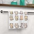 thumbnail image 4 of Burp Cloth,Baby Shower Gift,Kittens Burp Cloths,Gift for Mom,Soft Burp Rag, 4 of 4
