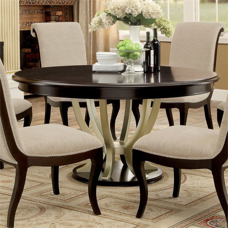 Oyster Bay Calerton Extendable Round Dining Room Set From