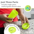 thumbnail image 2 of Re-Play Sippy Cups for Toddlers - 10 oz. Reusable Spill Proof Cups for Kids, Dishwasher/Microwave Safe - Made in the USA - Set of 4 - Sunwave, 2 of 9