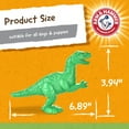 thumbnail image 5 of Arm & Hammer Denta-Saurus T-Rex Dental Chew Toy for Dogs in Mint Flavor, 5 of 14
