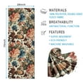 thumbnail image 2 of Pioneer Flower Floral Print Pattern Hot Yoga Mat Towel Non Slip for Hot Yoga - Quick-Drying Yoga Mat Cover with 4 Corner Pockets with Travel Bag - Hot Yoga Towel Non Slip 70"x26", 2 of 6