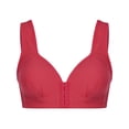 thumbnail image 3 of Timegard Plus Size Bras for Women Full Coverage Deep V Front Closure Bras Breathable Daily Bra Underwear, 3 of 7