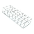 thumbnail image 3 of Organizador de cajones transparente de 8 espacios para tocador, organizador compacto de acrílico transparente para encimera, cajón y baño., 3 of 8