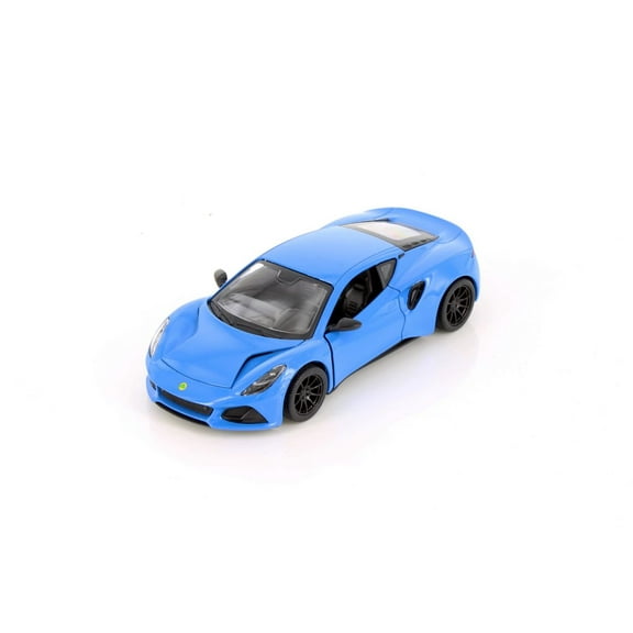 Lotus Emira, Blue - Kinsmart 5441D - 1/34 Scale Diecast Model Car