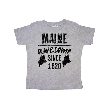 

Inktastic Maine Awesome Since 1820 Gift Toddler Boy or Toddler Girl T-Shirt