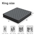thumbnail image 5 of Mocangtu 10" King Hybrid Mattress in a Box, Gel Memory Foam with Individually Wrapped Pocket Coils, Medium Firm, Pressure Relief, Cooling Sleep Support, 5 of 11