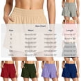 thumbnail image 2 of Iyufng Summer Shorts for Women Casual Athletic Loungewear Shorts with Pocket, 2 of 8