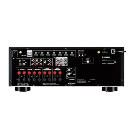 Yamaha - RX-V6A 7.2-channel AV Receiver with 8K HDMI and MusicCast - Black
