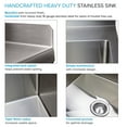 thumbnail image 7 of Transolid K-EWS-2822S-MB 28-in W x 22-in D x 35-in H Laundry Sink/Wash Stand All-in-One Kit, Matte Black, 7 of 7