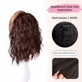 thumbnail image 6 of Wig Headband with Water Ripple Design Natural Fluffy Style for Xmas and Daily Wear, 6 of 7
