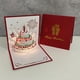 thumbnail image 1 of CaiYueKe 3D Pop Up Birthday Cake Greeting Card Handmade Layered Paper Art Card with Envelope Special Gift Party Decoration Creative Foldable Happy Birthday Card, 1 of 3