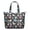 Mythical, variant on Dog Print Travel Tote Bag, Cute Canine Pattern Duffel for Women, Lightweight Carry-on for Weekend Getaways