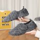 thumbnail image 5 of Zapatillas térmicas planas antideslizantes cómodas con cierre de gancho y bucle para hombres y mujeres Likrtyny Tenis De Mujer Tenis De Hombre, 5 of 9