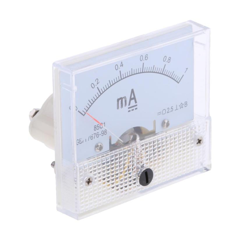 0-10A DC Ammeter Analogue Panel Amp Meter Analog Current Panel Accuracy Class2.5 