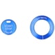 thumbnail image 1 of Cubierta embellecedora de botón de parada de arranque de motor, decoración de aleación de aluminio, compatible con Infiniti Q50 Q50L QX60Blue, 2 uds., 1 of 9
