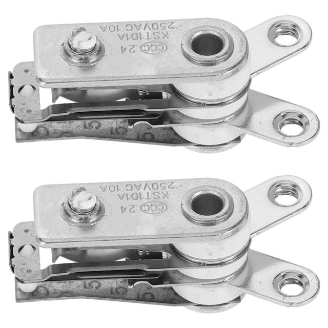 unbranded 2Ud Termostato Ajustable Para Cocina Control De Temperatura En Electrodomésticos Plateado