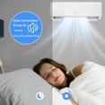 thumbnail image 4 of 18000 BTU Mini Split Air Conditioner & Heat Pump, 19 SEER2 Ductless Inverter AC System, 230V, Cools Up to 1250 Sq.Ft., 4 of 7