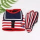 thumbnail image 4 of Pet Dog Clothes Soft Breathable Navy Style Leash Set for Small Medium Dogs Chihuahua Puppy Collar Cat Pet Dog Chest Strap Leash ShopWise Round, 4 of 10