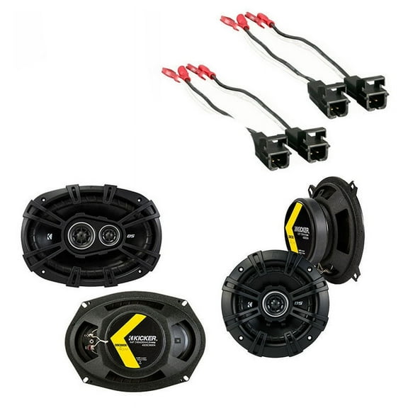 Fits Pontiac Grand Prix 1994-2003 OEM Speaker Upgrade Kicker DSC5 DSC693 Package