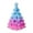 Pink, variant on Retro Tabletop Christmas Trees, Table Top Christmass Tree with Lights, Artifical Christmas Trees That Light Up, Seasonal Tabletop Home Festive Ornament