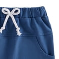 thumbnail image 5 of UngA First Birthday Baby Boy Outfit Sailing Into ONE Short Sleeve T-Shirt and Shorts Set Infant Newborn One Year Old Clothes (Blue,12-18 Months), 5 of 7