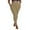 Khaki, variant on BLVB Plus Size Leggings for Women with Pockets-Stretchy High Waist Womens Leggings Workout Yoga Pants Tights