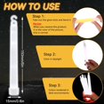 thumbnail image 2 of 30 Pcs 6 Inch Large Glow Sticks Emergency Glow Camping Sticks with 12 Hour Duration Lights Easter Day for Easter Party Storms Blackouts Bulk Accessories, 2 of 3