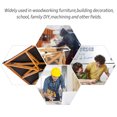 thumbnail image 3 of Yeacher 2-In-1 Folding Measuring Ruler 200mm Electronic Ruler Transparent Angle Ruler Straight Ruler Digital Display 360 Degree Measurement Interior Angle Exterior Angle Measurement, 3 of 8