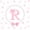 Pink White R, variant on meiyoeat Chic Bow Tie Bedding For Bowknot Girls,Pink Initial Letter M Duvet Cover Full For Kids,Pink Reversible,3-Piece(No Comforter)
