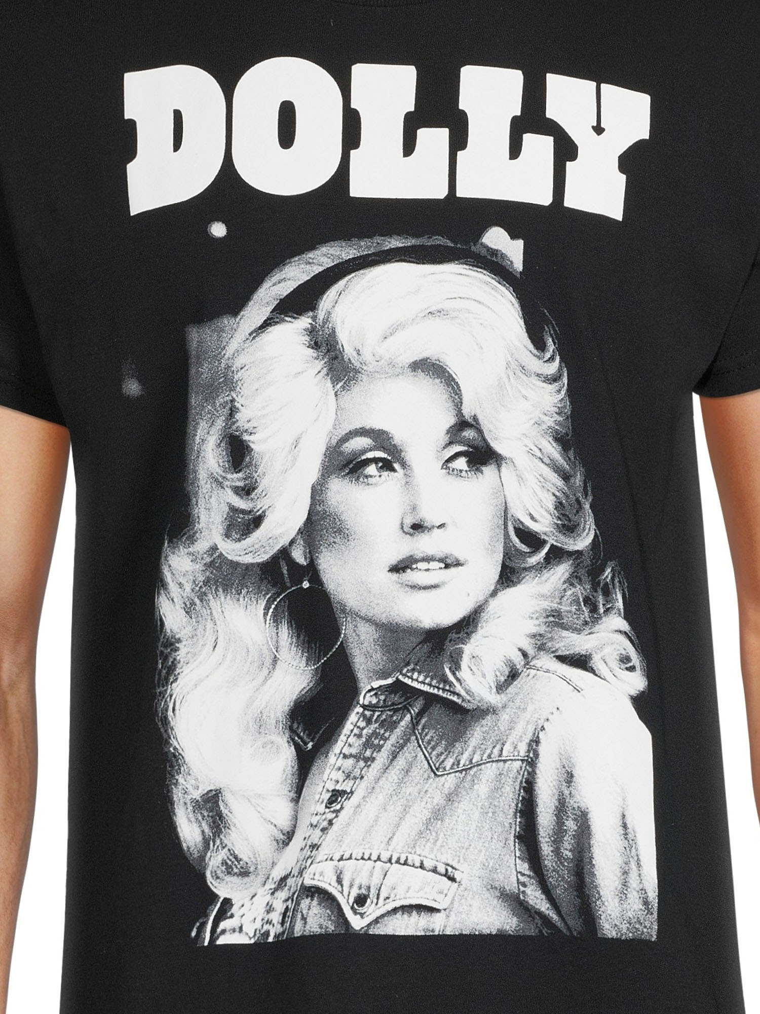 Dolly Parton Men's Portrait Graphic T-Shirt photo 4