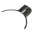 thumbnail image 2 of Steering Wheel Cover Trim, Scratch Proof Wear Resistant Genuine Carbon Fiber Back Adhesive Steering Wheel Panel Frame Protector Fashion  For Auto Modification, 2 of 8