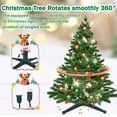 thumbnail image 3 of Soporte giratorio Axcoix para árbol de Navidad de hasta 8 pies y 100 libras, 3 of 7