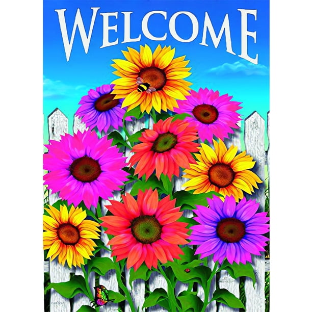 Taladro de pintura de diamante (DB1184) 5D DIY palabra de bienvenida imagen de pared redonda completa 40x50cm FLhrweasw Nuevo