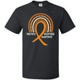 thumbnail image 3 of Inktastic Multiple Sclerosis Awareness Orange Ribbon Rainbow T-Shirt, 3 of 5