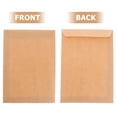 thumbnail image 3 of FUTUREORYY 50Pcs Classic Kraft Paper Envelopes In Light Brown For Weddings And Holidays, 3 of 6