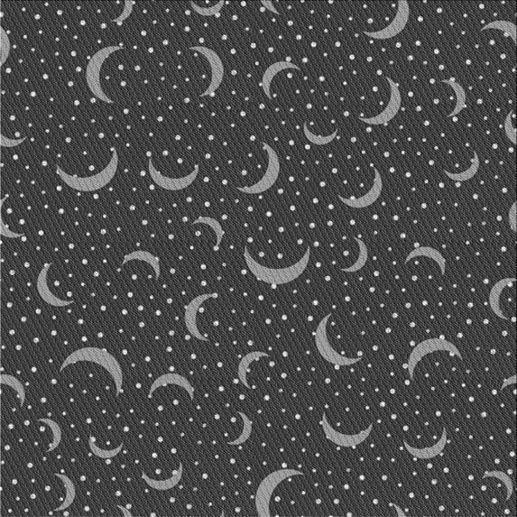 Ahgly Company Machine Washable Indoor Square Transitional Charcoal Black Area Rugs, 4' Square