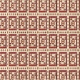thumbnail image 1 of Ahgly Company Tapis d'Intérieur Lavable en Machine Carré Rouge Pamplemousse Transitionnel, 7 Pieds Carré, 1 of 7