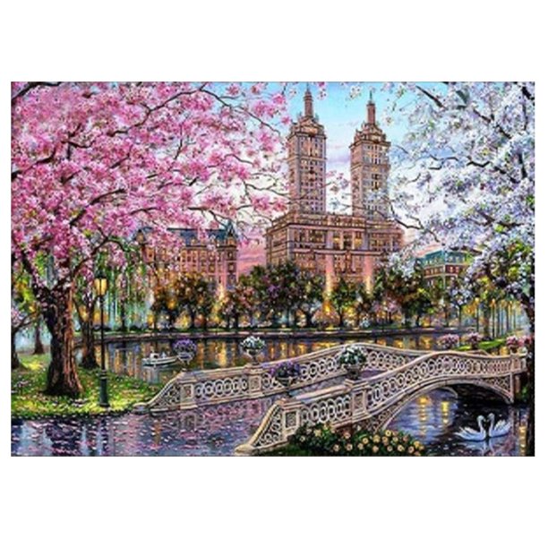 Taladro Pintura Diamante (DE0015) Torre Completa Puente 5D DIY Bordado Punto de Cruz 50x70cm FLhrweasw Nuevo