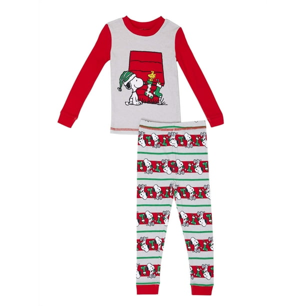 peanuts christmas pajamas