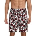 thumbnail image 3 of Lsque French Bulldog1 Mens Sleep Pajama Shorts,Short Pajama Pants, Cotton Ultra-Soft Knit-Small, 3 of 9
