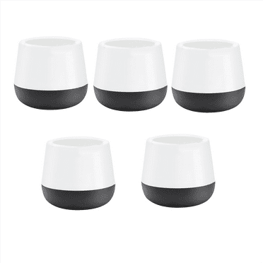 Pots - 3 Inch Self Watering Plant Pot Cactus Planter with Drainage, Mini for All House Plants 6pcs
