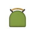 thumbnail image 2 of 630 Voltaire 18" Chair with Pewter Finish, Medium Back, and Canter Kiwi Green Seat, 2 of 2