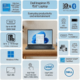 thumbnail image 3 of Dell Inspiron 15 Laptop, 15.6" FHD Touchscreen, Intel 10-Core i5-1334U, 32GB RAM, 1TB SSD, Wi-Fi 6, Win 11 Pro,Numeric Keypad, Long-Battery Life, Black, 3 of 8
