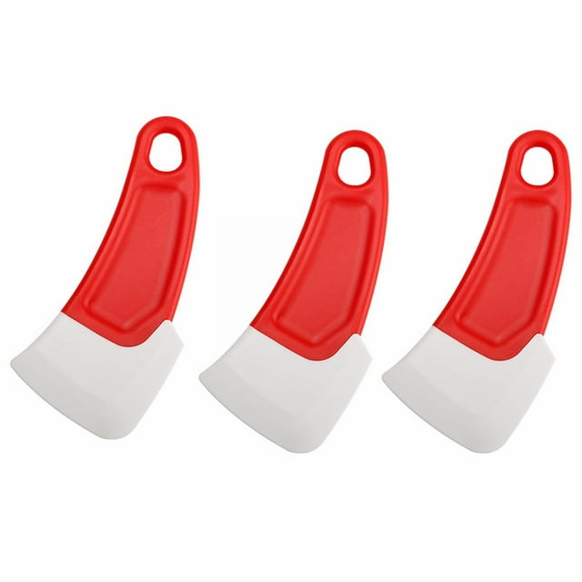 AKEGAMN Kitchen Food Grade Silicone Spatula 2024 New Reusable Silicone Pot Cleaning Spatula Silicone Pan Cleaning Scraper Upgrade Scratch Spatula Scraper Kitchen Tool